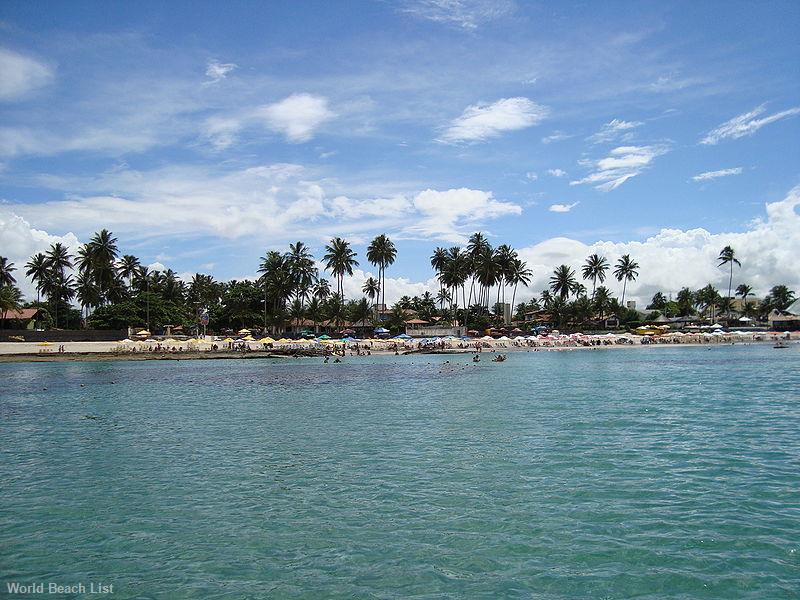 Porto de Galinhas from boat