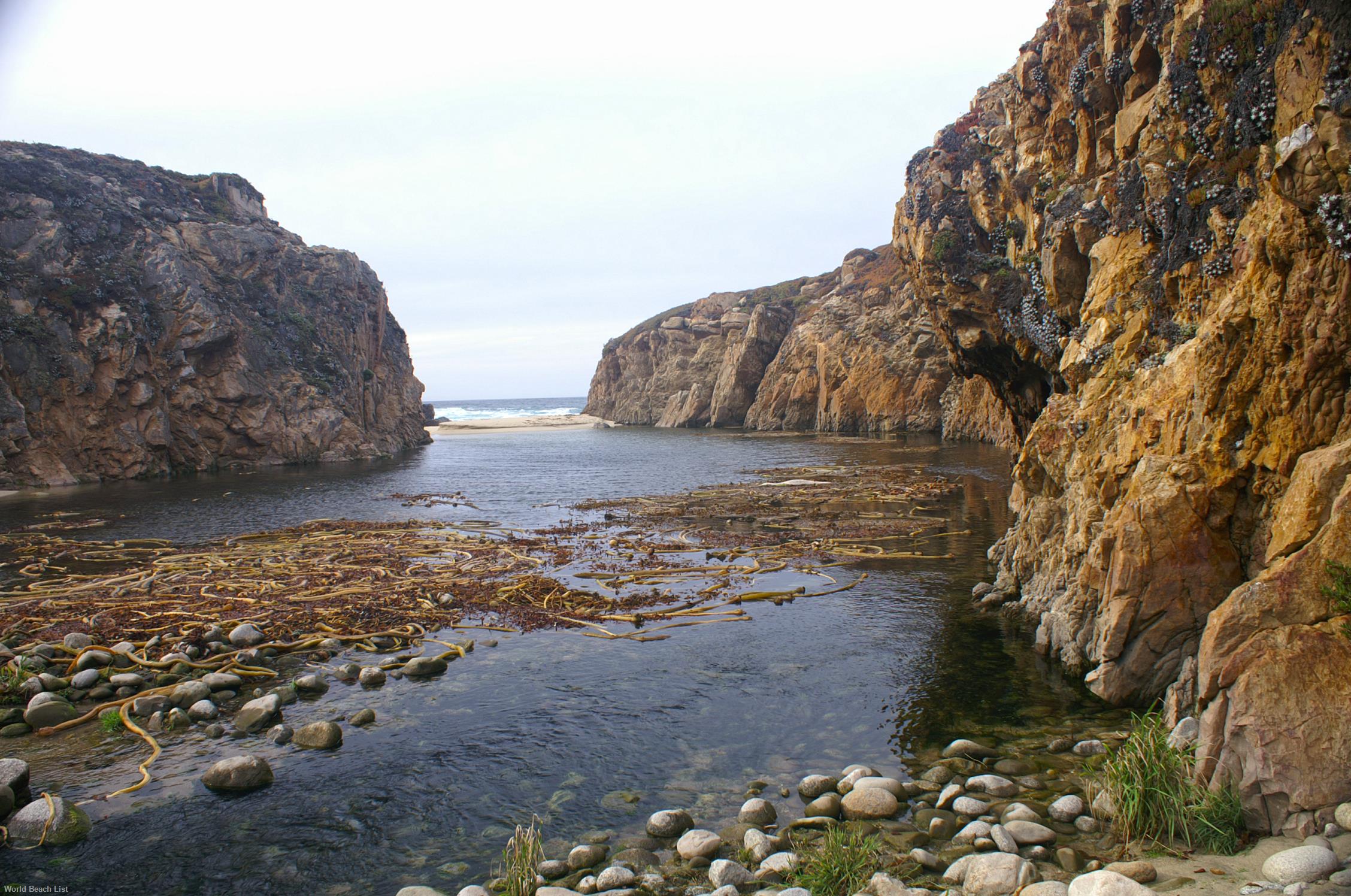 Garrapata Creek outlet